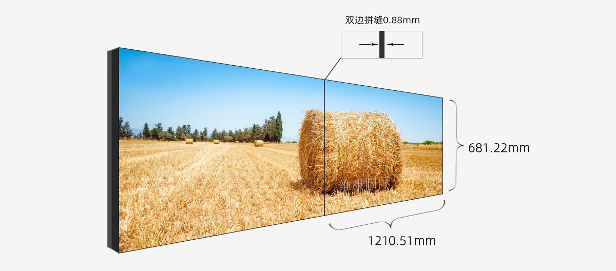 北京0.88mm液晶拼接屏哪有？